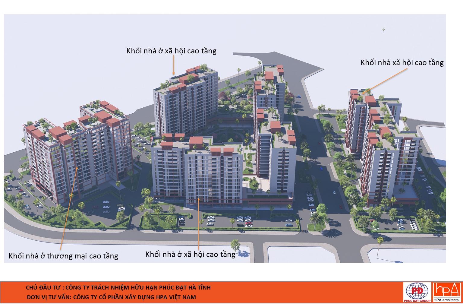 [Cập nhật] Quy mô và vị trí dự án NOXH Phúc Đạt Tower Hà Tĩnh